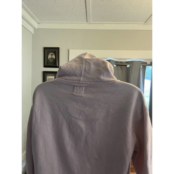 Womens Embroidered Logo Champion Hoodie Sweatshirt Sz Small Fuchsia/Lavender - Picture 6 of 10